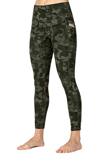 Wirezoll Deportivos Leggings Mallas Mujer Yoga Pilates Fitness de Cintura Alta (Estampado de Camuflaje, M)