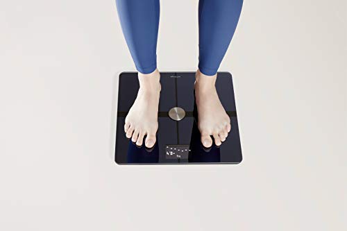 Withings Body+ Báscula inteligente con conexión Wi-Fi, medición de la grasa corporal, IMC, masa muscular y porcentaje de agua corporal, sincronización con la aplicación móvil Bluetooth o Wi-Fi,Negro Withings Body+ Báscula inteligente con conexión Wi-Fi, medición de la grasa corporal, IMC, masa muscular y porcentaje de agua corporal, sincronización con la aplicación móvil Bluetooth o Wi-Fi,Negro