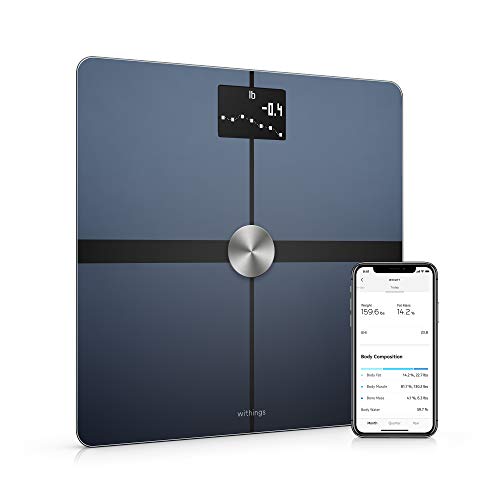 Withings Body+ Báscula inteligente con conexión Wi-Fi, medición de la grasa corporal, IMC, masa muscular y porcentaje de agua corporal, sincronización con la aplicación móvil Bluetooth o Wi-Fi,Negro Withings Body+ Báscula inteligente con conexión Wi-Fi, medición de la grasa corporal, IMC, masa muscular y porcentaje de agua corporal, sincronización con la aplicación móvil Bluetooth o Wi-Fi,Negro
