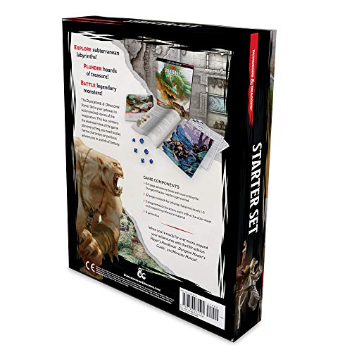 Wizards Of The Coast: Dungeons & Dragons Starter Box: Fantasy Roleplaying Game Starter Set