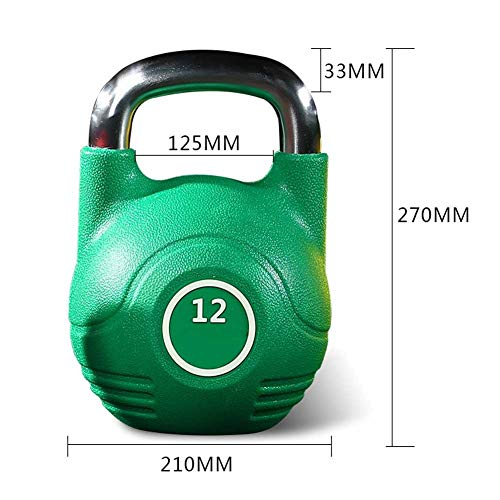 WJJ Pesa Rusa Pesa Rusa 8kg Color De Deportes Kettlebell Mujeres Delgado Hombre Portaje Músculos Músculos Brazo Músculos Inicio Equipo De Aptitud Pintura Kettlebell Mancuernas Todos Steel