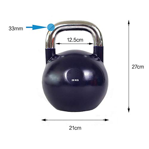 WJJ Pesa Rusa Pesa Rusa 8kg Color De Deportes Kettlebell Mujeres Delgado Hombre Portaje Músculos Músculos Brazo Músculos Inicio Equipo De Aptitud Pintura Kettlebell Mancuernas Todos Steel (4KG-32KG)