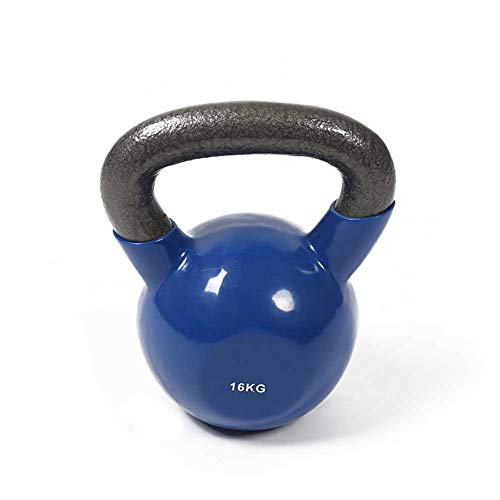WJJ Pesa Rusa Pesa Rusa 8kg Kettlebell Fitness Fitness Home Dumbbell Hip Lift Men's Squat Training Brazo Kettlebell Equipment (Size : 16KG)