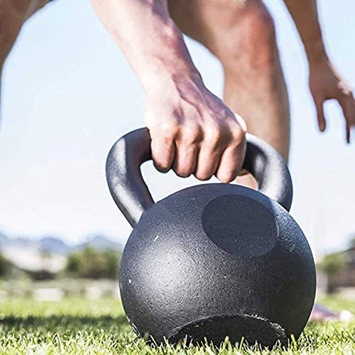 WJJ Pesa Rusa Pesa Rusa 8kg Kettlebell Levantamiento Kettle Muñeca Entrenamiento Kettlebell Cast Ball Ball Capitive Fitness Formación (Size : 16KG)