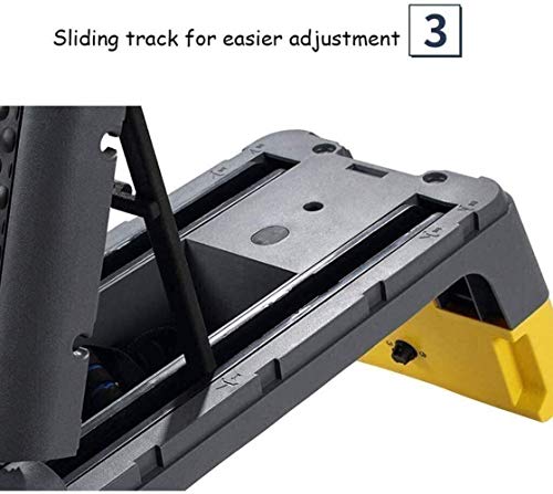 WLDOCA El Ejercicio aeróbico Paso a Paso en la Cubierta, 43.3 '' Ajustable Ejercicios de Fitness Paso Plataforma Entrenador de Gimnasio en casa y Oficina WLDOCA El Ejercicio aeróbico Paso a Paso en la Cubierta, 43.3 '' Ajustable Ejercicios de Fitness Paso Plataforma Entrenador de Gimnasio en casa y Oficina