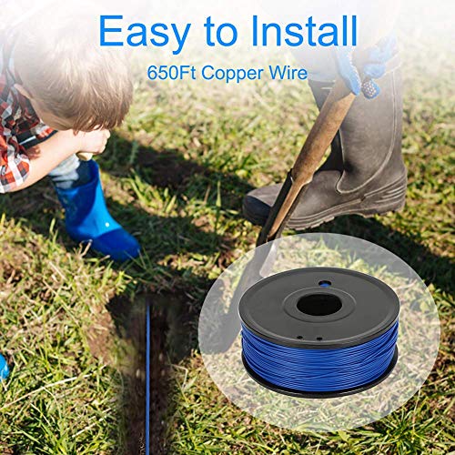Wodondog Valla Invisible y Collares Antifuga para Perros Cerca Eléctrica para Perros, Sistema Anti-Escape, Cable de 300 m Wodondog Valla Invisible y Collares Antifuga para Perros Cerca Eléctrica para Perros, Sistema Anti-Escape, Cable de 300 m