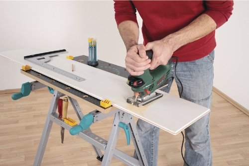 Wolfcraft 6177000 - Banco de trabajo master 200 con chasis reforzado de de acero galvanizado - 645x300-450x800 mm Wolfcraft 6177000 - Banco de trabajo master 200 con chasis reforzado de de acero galvanizado - 645x300-450x800 mm