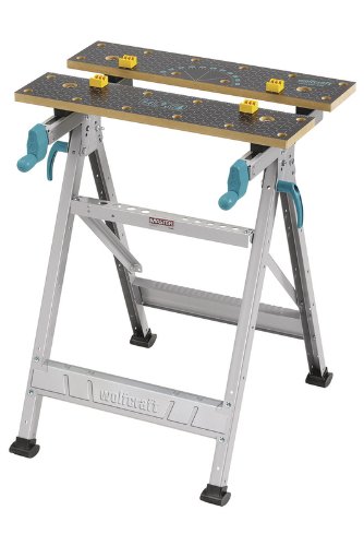 Wolfcraft 6177000 - Banco de trabajo master 200 con chasis reforzado de de acero galvanizado - 645x300-450x800 mm Wolfcraft 6177000 - Banco de trabajo master 200 con chasis reforzado de de acero galvanizado - 645x300-450x800 mm