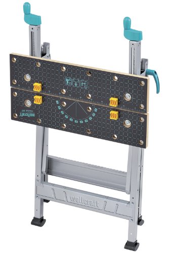 Wolfcraft 6177000 - Banco de trabajo master 200 con chasis reforzado de de acero galvanizado - 645x300-450x800 mm Wolfcraft 6177000 - Banco de trabajo master 200 con chasis reforzado de de acero galvanizado - 645x300-450x800 mm