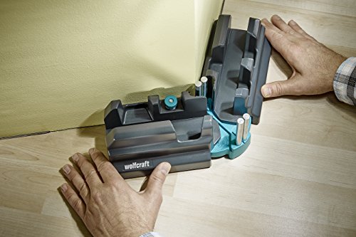 Wolfcraft 6948200 - Caja ingletadora y falsa escuadra 2 en 1, Color Negro Wolfcraft 6948200 - Caja ingletadora y falsa escuadra 2 en 1, Color Negro