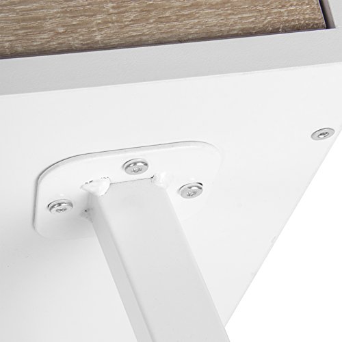 WOLTU Escritorio para Ordenador de Oficina Escritorio de Madera, Hermoso Escritorio Esquinero, Mesa de Estudio con un Cajón y Estante para Hogar y Oficina Blanco TS39ws WOLTU Escritorio para Ordenador de Oficina Escritorio de Madera, Hermoso Escritorio Esquinero, Mesa de Estudio con un Cajón y Estante para Hogar y Oficina Blanco TS39ws