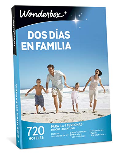 WONDERBOX Caja Regalo -Dos DÍAS EN Familia- 720 hoteles inolvidables para Cuatro Personas WONDERBOX Caja Regalo -Dos DÍAS EN Familia- 720 hoteles inolvidables para Cuatro Personas