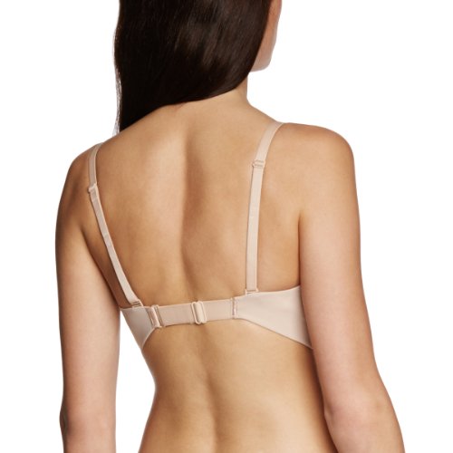 Wonderbra Ultimate Plunge, Sujetador con Escote Para Mujer, Beige (Skin), 90B (Talla fabricante: 90B)