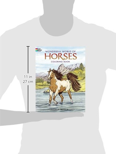 Wonderful World of Horses Coloring Book (Dover Nature Coloring Book)