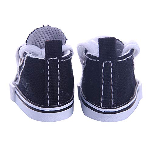 Woorea Zapatos de Lona de Muñeca, Zapatos Deportivos de Moda para Niñas de 14 Pulgadas,Calzado de Gimnasia para Recién Nacidos, Juguetes para Bebés Compatibles con Muñeca