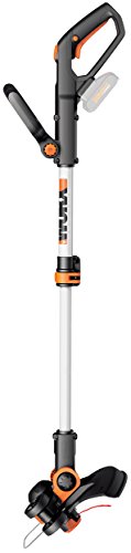 Worx Wg163E.9 Batería Negro, Metálico, Naranja Cortabordes y Desbrozadora Cortacésped (String Trimmer, Nylon Line, D-Loop Handle, 1,65 Mm, 3 M, Negro, Metálico, Naranja) + Wa0004 1 Carrete Cortabordes