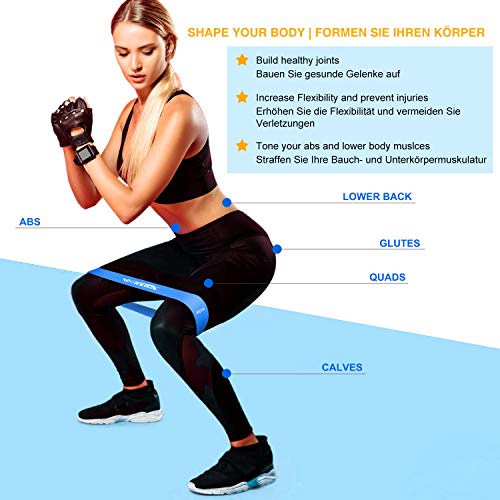 WOTEK Bandas Elasticas Fitness, Cintas Elasticas Musculacion Goma Elastica Fitness Bandas Elasticas Musculacion Bandas De Resistencia para Yoga,Fuerza,Fisioterapia,Crossfit,Pilates,Estiramientos WOTEK Bandas Elasticas Fitness, Cintas Elasticas Musculacion Goma Elastica Fitness Bandas Elasticas Musculacion Bandas De Resistencia para Yoga,Fuerza,Fisioterapia,Crossfit,Pilates,Estiramientos