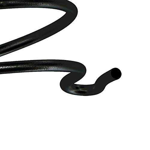 Wovatech Soporte para plancha para secador de pelo - Soporte de metal montado en la pared sin perforaciones - Rejilla para colgar en espiral resistente al calor Wovatech Soporte para plancha para secador de pelo - Soporte de metal montado en la pared sin perforaciones - Rejilla para colgar en espiral resistente al calor