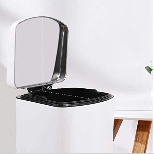 WPBOY Botes de Basura Acero Inoxidable Bote de Basura, con la Tapa litros Pedal Cubo de Basura, 1.3/1.8/2.3/3.1 galones de Capacidad, for la Cocina, Oficina, hogar, Dormitorio Cubos de Reciclaje WPBOY Botes de Basura Acero Inoxidable Bote de Basura, con la Tapa litros Pedal Cubo de Basura, 1.3/1.8/2.3/3.1 galones de Capacidad, for la Cocina, Oficina, hogar, Dormitorio Cubos de Reciclaje