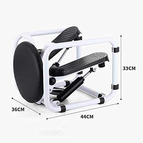 WSZGR Casa Stepper,aeróbic Stepper Cardio Twister hacia Arriba-Down Stepper Aparato De Ejercicios,Multi-función Stepper Cardio Training 44x36x33cm(17x14x13inch)