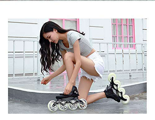 WuJiPeng Patines En Línea De Velocidad Patines De Competición De Fibra De Carbono Patines De Carreras Callejeras Patines Similares A Powerslide Patines En Línea,Blue-37EU WuJiPeng Patines En Línea De Velocidad Patines De Competición De Fibra De Carbono Patines De Carreras Callejeras Patines Similares A Powerslide Patines En Línea,Blue-37EU