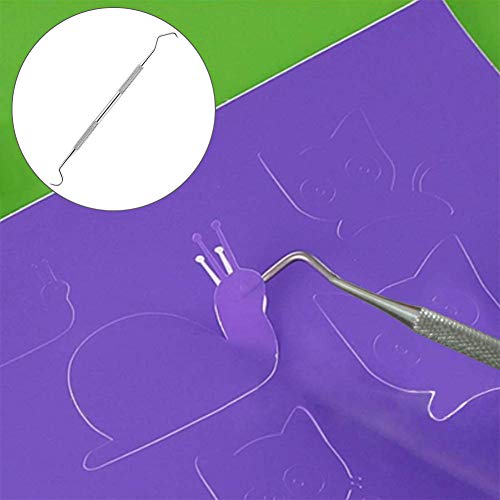 Wuudi Juego de 11 herramientas para manualidades de vinilo, de acero inoxidable, accesorios para silueta, HTV, cameos, rotulación Wuudi Juego de 11 herramientas para manualidades de vinilo, de acero inoxidable, accesorios para silueta, HTV, cameos, rotulación