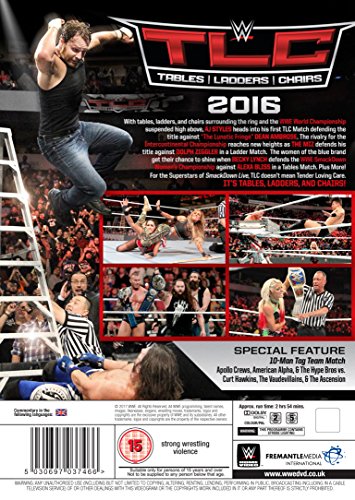 WWE: Tables, Ladders & Chairs 2016 [DVD] [Reino Unido]