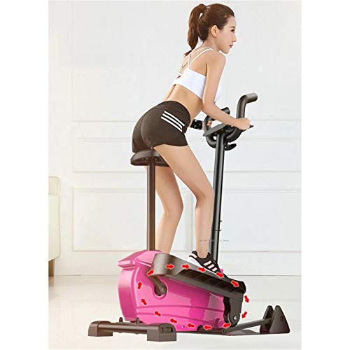 WyaengHai Entrenador de la máquina elíptica con Monitor de Pantalla Incorporado, escalonada silenciosa y compacta con reposabrazos, Entrenador de piernas Paso a Paso Bicicleta elíptica WyaengHai Entrenador de la máquina elíptica con Monitor de Pantalla Incorporado, escalonada silenciosa y compacta con reposabrazos, Entrenador de piernas Paso a Paso Bicicleta elíptica