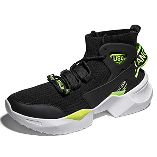 WYEZ Zapatillas de Deporte Hombres Running Zapatos para Correr Gimnasio Sneakers Deportivas Antideslizantes Transpirable Cómodo Correr Sneakers,Verde,44 WYEZ Zapatillas de Deporte Hombres Running Zapatos para Correr Gimnasio Sneakers Deportivas Antideslizantes Transpirable Cómodo Correr Sneakers,Verde,44
