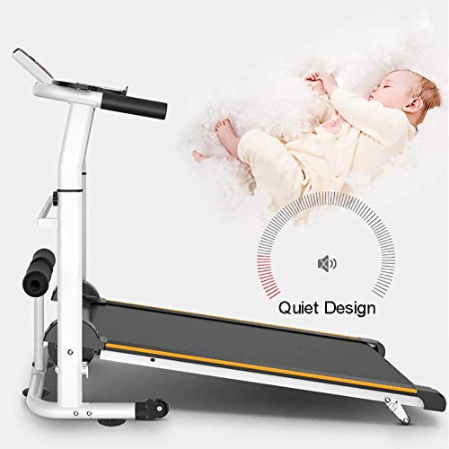 WYZXR Caminadora silenciosa Caminadora casera Caminadora Plegable Multifuncional Caminadora mecánica Mini caminadora Fitness Equipo para Hacer Ejercicio para Bajar de Peso