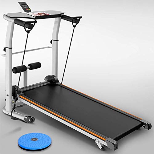 WYZXR Caminadora silenciosa Caminadora casera Caminadora Plegable Multifuncional Caminadora mecánica Mini caminadora Fitness Equipo para Hacer Ejercicio para Bajar de Peso WYZXR Caminadora silenciosa Caminadora casera Caminadora Plegable Multifuncional Caminadora mecánica Mini caminadora Fitness Equipo para Hacer Ejercicio para Bajar de Peso