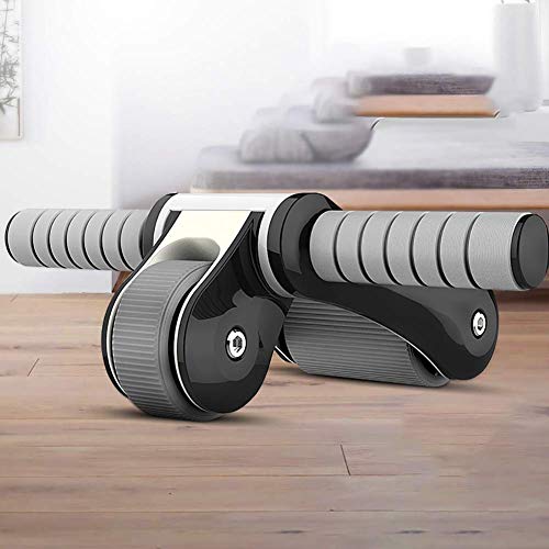 WYZXR Herramienta de Gimnasia de Rueda de Rodillo de Ejercicio Abdominal con Almohadilla de Rodilla Extra Gruesa Mat Body Fitness Strength Training Machine, A WYZXR Herramienta de Gimnasia de Rueda de Rodillo de Ejercicio Abdominal con Almohadilla de Rodilla Extra Gruesa Mat Body Fitness Strength Training Machine, A
