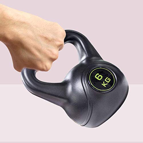 WYZXR Kettlebell de Entrenamiento de Fuerza física, Pecho de Entrenamiento, Brazo Delgado, Cintura Delgada, Seguridad Antideslizante, Equipo de Ejercicio Deportivo con Forma de Yoga, 6 kg