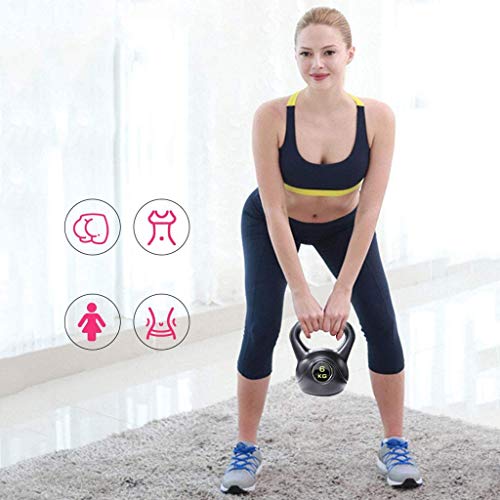 WYZXR Kettlebell de Entrenamiento de Fuerza física, Pecho de Entrenamiento, Brazo Delgado, Cintura Delgada, Seguridad Antideslizante, Equipo de Ejercicio Deportivo con Forma de Yoga, 6 kg