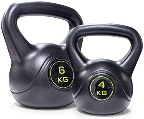 WYZXR Kettlebell de Entrenamiento de Fuerza física, Pecho de Entrenamiento, Brazo Delgado, Cintura Delgada, Seguridad Antideslizante, Equipo de Ejercicio Deportivo con Forma de Yoga, 6 kg