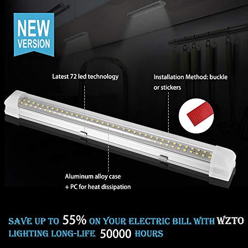 WZTO Barra de Luz 72 LED Interior del Coche led tubo DC 12-80V lámpara de Coches Luz de LED Iluminación Interior 500lm Tubo 1PCS WZTO Barra de Luz 72 LED Interior del Coche led tubo DC 12-80V lámpara de Coches Luz de LED Iluminación Interior 500lm Tubo 1PCS