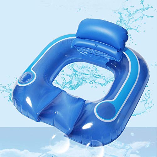 WZXHN Silla de Piscina Flotante Inflable para rehabilitación de Asientos de natación Aprender natación Playa Colchón de Agua Juguete Cama Flotante Individual Balsa WZXHN Silla de Piscina Flotante Inflable para rehabilitación de Asientos de natación Aprender natación Playa Colchón de Agua Juguete Cama Flotante Individual Balsa
