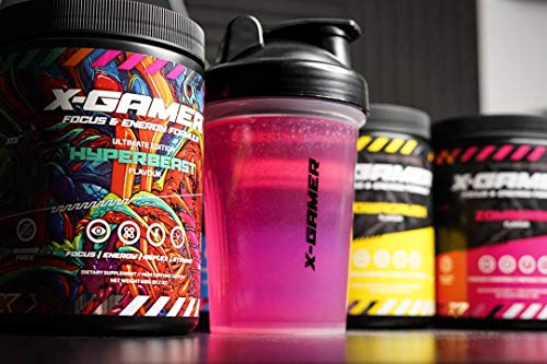 X-Gamer X-Tubz - Gaming Booster Pulver - Shake It Yourself - 600g (60 servings) (Hyperbeast)