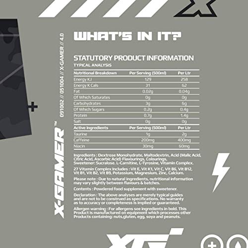 X-Gamer X-Tubz - Gaming Booster Pulver - Shake It Yourself - 600g (60 servings) (Hyperbeast) X-Gamer X-Tubz - Gaming Booster Pulver - Shake It Yourself - 600g (60 servings) (Hyperbeast)