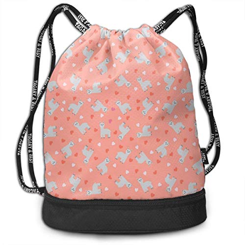XCNGG Mochila con cordón Alpaca gris sobre fondo rojo Amor Paquete multifuncional Mochila Mochila con compartimento para zapatos Bolsa de hilo para hombres Mujeres Adolescentes Natación Deportes Gimna XCNGG Mochila con cordón Alpaca gris sobre fondo rojo Amor Paquete multifuncional Mochila Mochila con compartimento para zapatos Bolsa de hilo para hombres Mujeres Adolescentes Natación Deportes Gimna