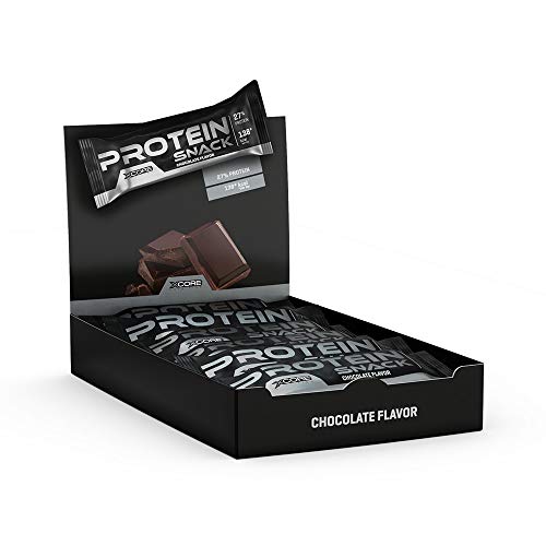 Xcore Protein Snack Concentrado 27% de Proteínas, Bajo en Carbohidratos y Solame, Vainilla Suero de Leche - 12 x 35 g