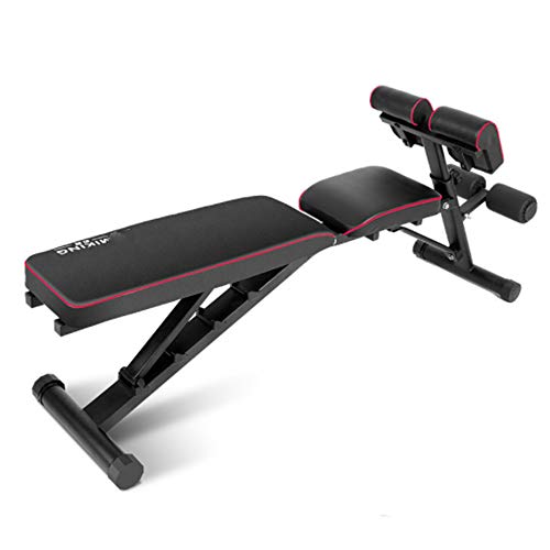 XDXDO Sit Abdominal Dumbbell Bench Inicio Banco Banco de Entrenamiento con Mancuernas Unisex Interior Silla Sit-Up Junta Multifuncional Formación Benc