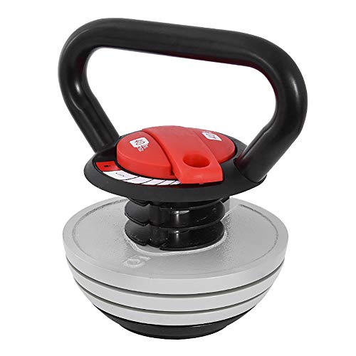 XER Juego de pesas rusas ajustables de 20 libras para levantamiento de pesas y gimnasio en casa para entrenamiento cardiovascular, ejercicios musculares XER Juego de pesas rusas ajustables de 20 libras para levantamiento de pesas y gimnasio en casa para entrenamiento cardiovascular, ejercicios musculares