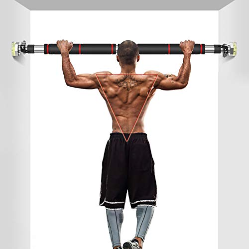 XIAMIMI Unipolar Pull-up, la Aptitud Barra Fija, Barras paralelas en la Puerta, Pull-up Bar, Individualmente Ajustables Puertas a con una Anchura/Pull-up Bar de Lona Resistente de Acero