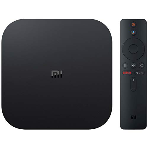 Xiaomi MiJia Mi Box S, Versión de la UE, Reproductor de Medios 4K Ultra HD con Control Remoto Asistente de Google, Bluetooth, Hdmi 4K HDR, Dolby Audio, DTS HD, Android 8.1, Negro