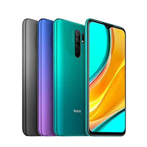 Xiaomi Redmi 9 - Smartphone 3GB 32GB, Pantalla FHD+ de 6.53", AI Quad Cámara de 13 MP, Batería de 5020 mAh, Gris [Versión Española]