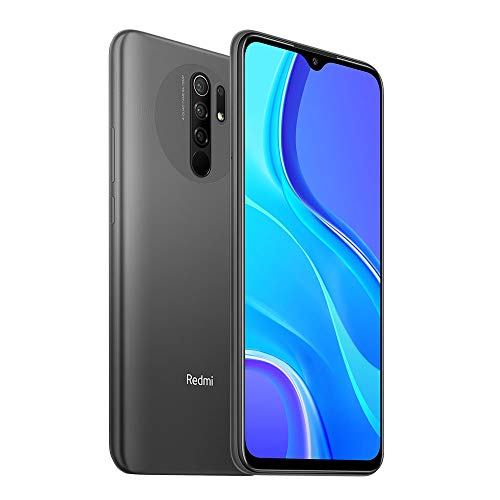 Xiaomi Redmi 9 - Smartphone 3GB 32GB, Pantalla FHD+ de 6.53", AI Quad Cámara de 13 MP, Batería de 5020 mAh, Gris [Versión Española]