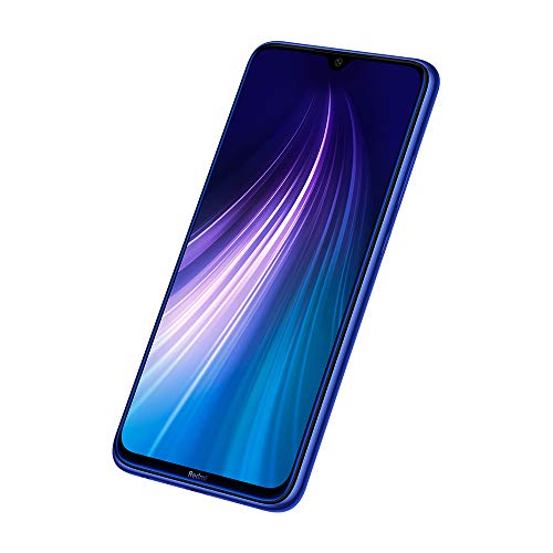 Xiaomi Redmi Note 8 - Smartphone de 6.3" FHD+ (Snapdragon 665 Octa Core, 4 GB RAM, 64 GB ROM, cámara trasera cuádruple de 48 MP, batería de 4000 mAh) Neptune Blue [UK Version]