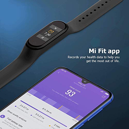 Xiaomi Smart Band 4, Adultos Unisex, Negro, Talla única