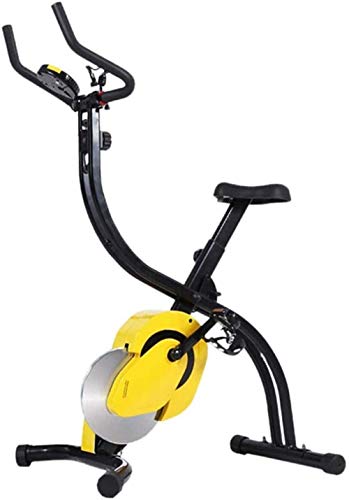 XINHUI Bicicleta de Ejercicio Plegable Bicicleta de Gimnasia con Sensor de Pulso de Mano LCD Pantalla magnética Control magnético Cardio Bicicleta estacionaria reclinada Bicicleta reclinada